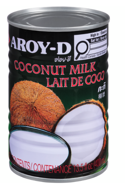 Aroy D Canned Coconut Milk (400 ml)