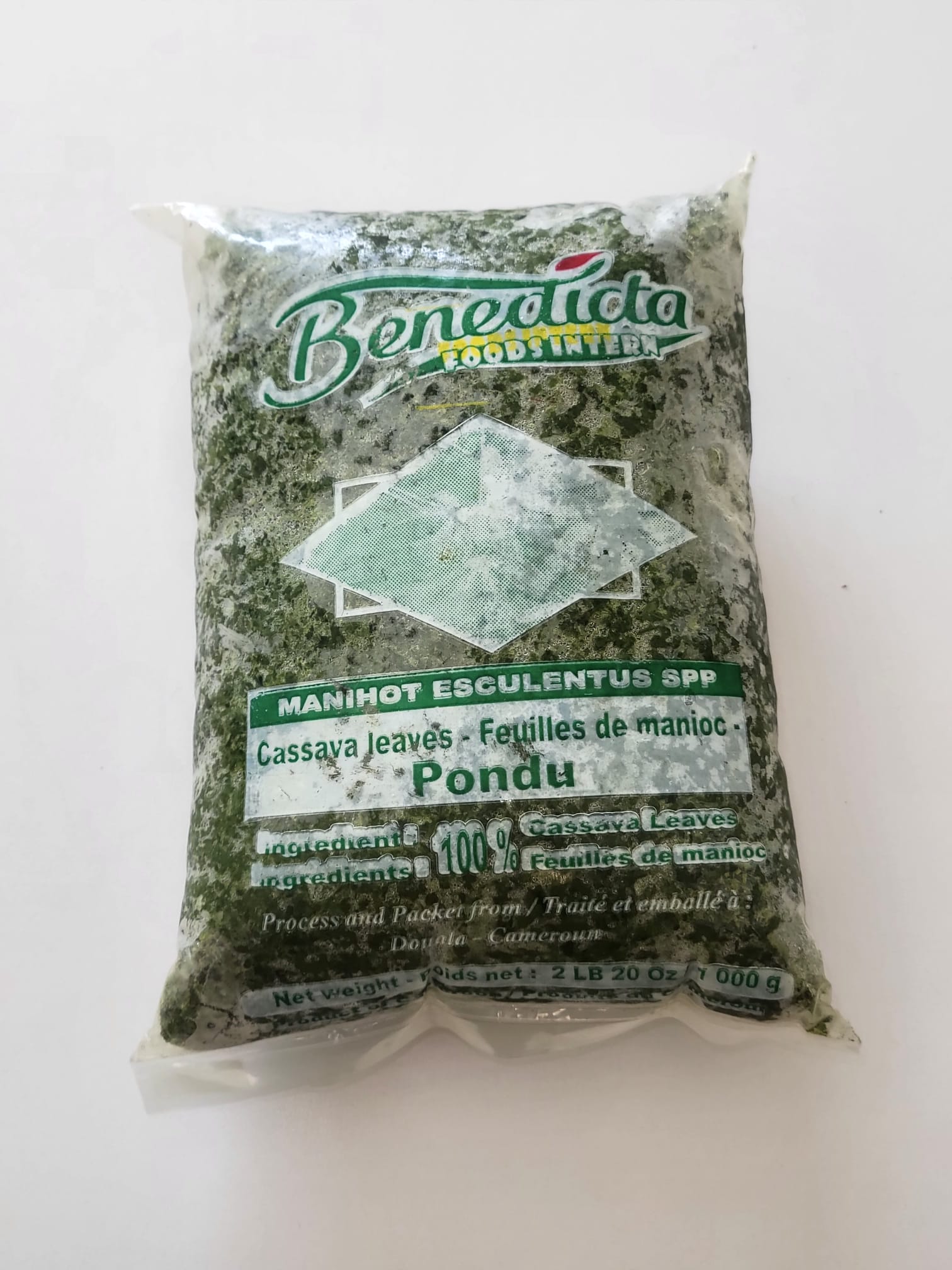 Benedicta Casava Leaves Pondu