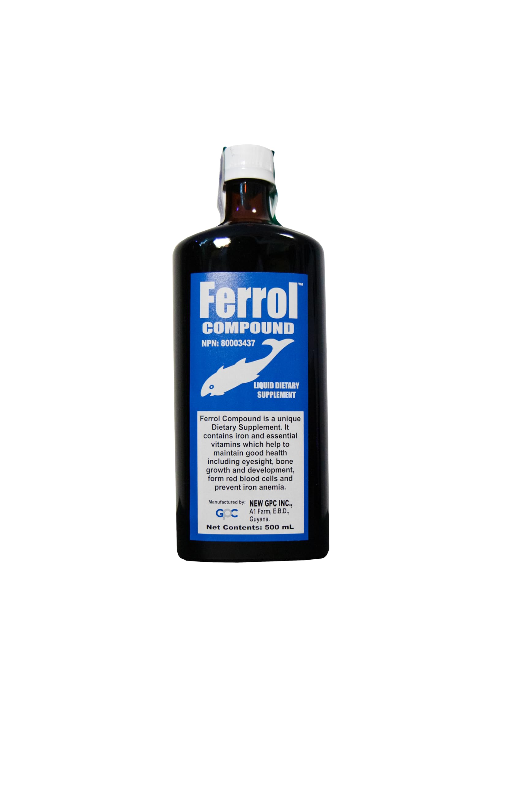 Ferrol Compound Liquid Tonic Cough & Cold Remedy 500ml (Large size)